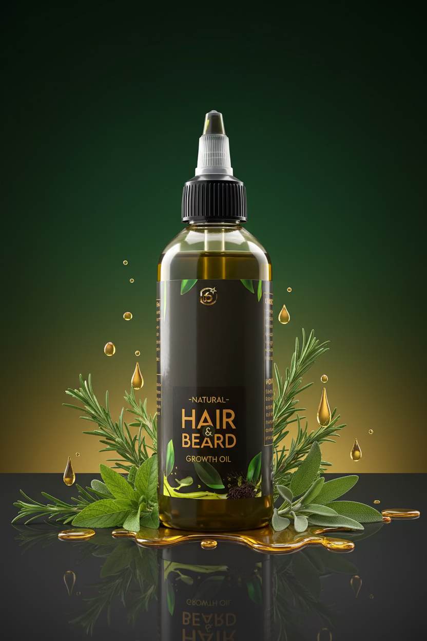 DKFB Hair & Beard Growth Oil 100ml for £13.50