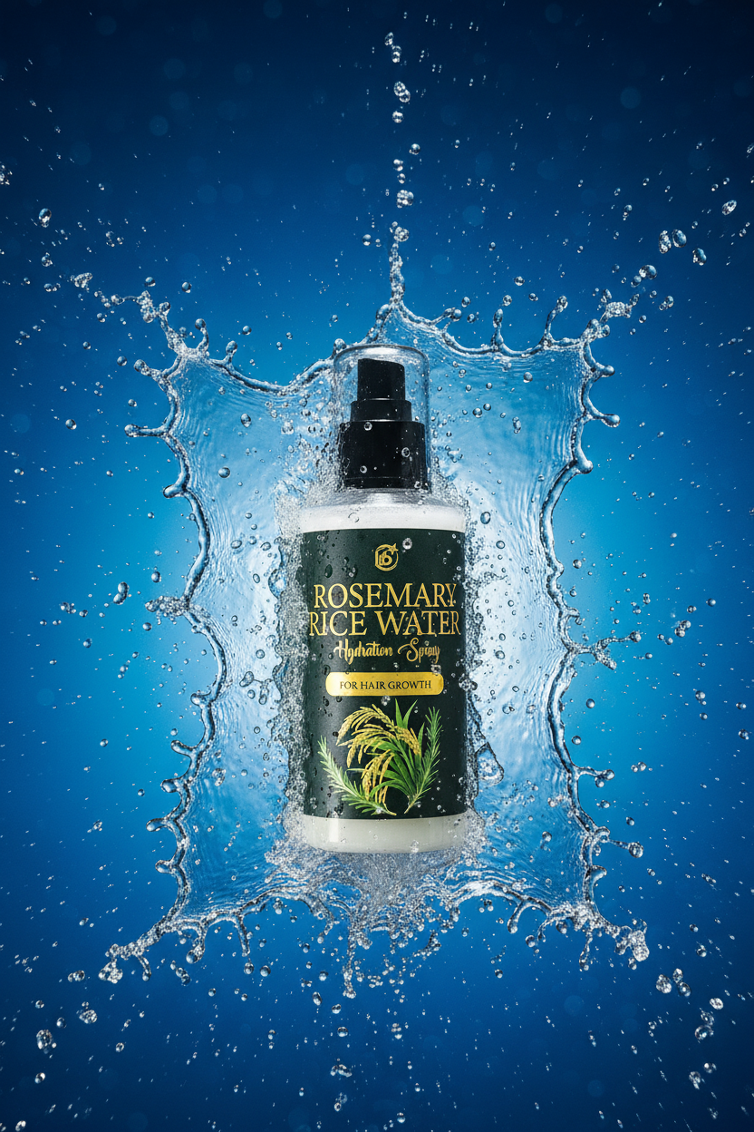 Rosemary Rice Water – Water Splash Background